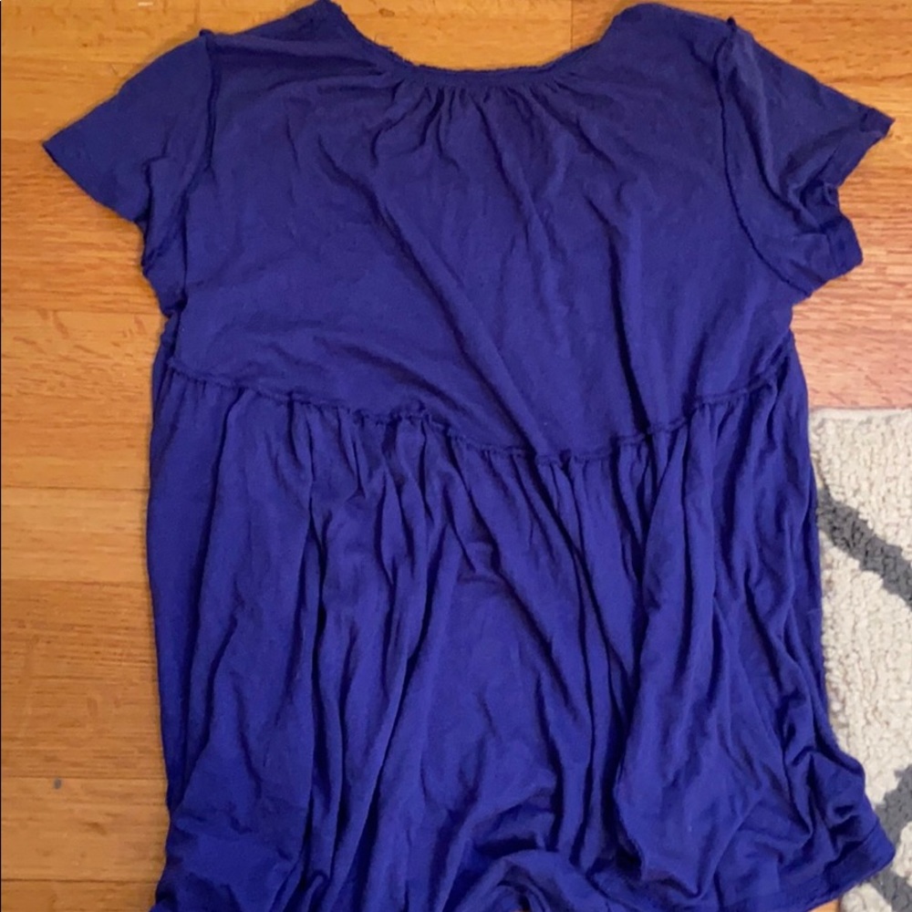 Free People Yours High Low tee - Picture 3 of 4